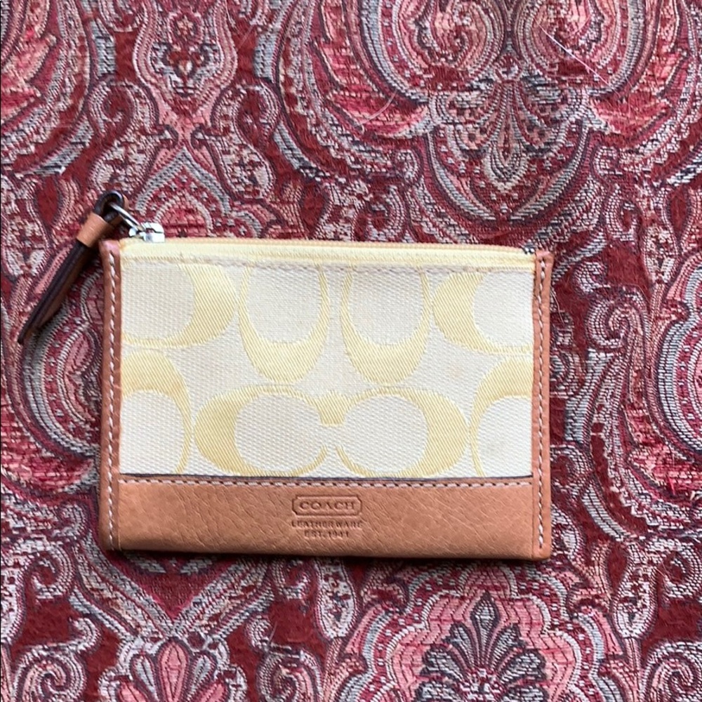 Coach change purse